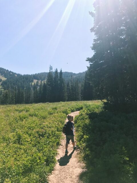 Utah family hikes: Cecret Lake 