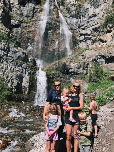 Utah family hikes: Stewart Falls